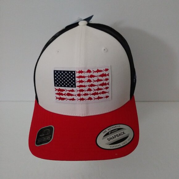 Columbia Sportswear Men's Mesh Fish Flag Ball Cap - Picture 1 of 12